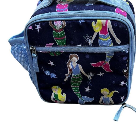 Pottery Barn Kids Navy Mermaid Mackenzie Lunchbox - Picture 3 of 6